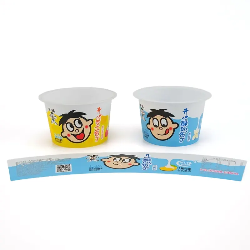 PP Yogurt Cup IML Label Injection Molding
