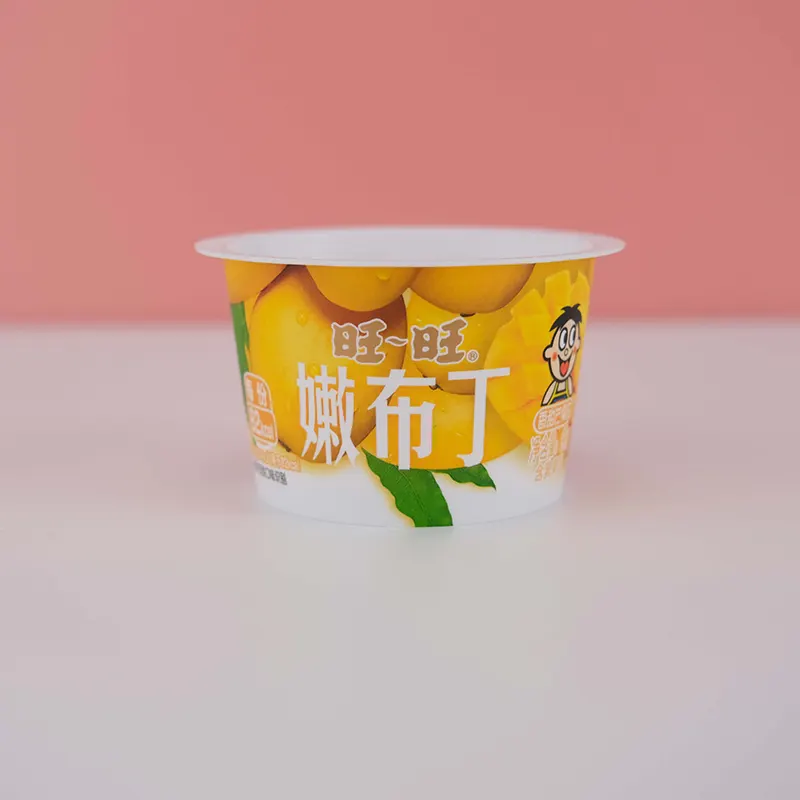 Spritzguss-PP-Joghurtbecher mit IML-Etikett