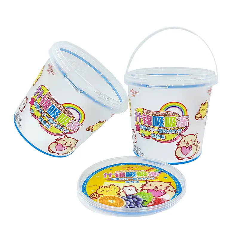 PP-Snackbehälter-Spritzguss-IML-Etikett